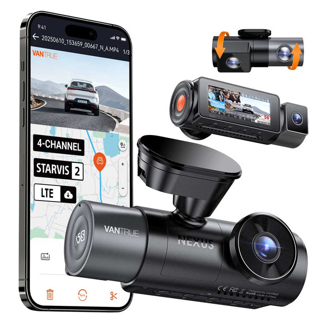 <tc>Vantrue N5S Cloud 2K 4CH Wifi GPS 360 graders dashcam</tc>