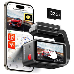 Touchscreen dashcams