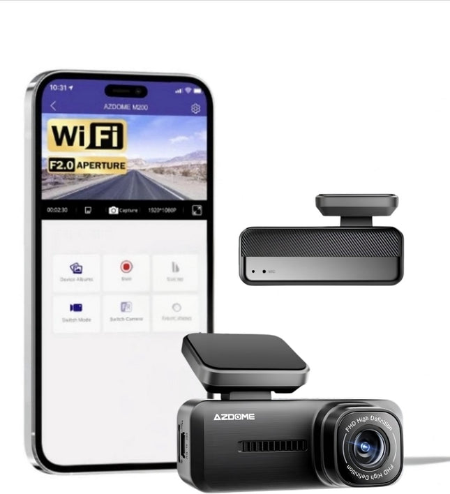 <tc>AZDome M200 Full HD wifi-dashcam</tc>