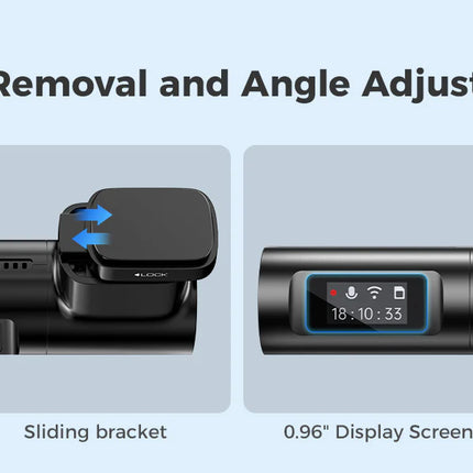 AZDome M330 Max 4K 2CH Dual Wifi GPS dashcam