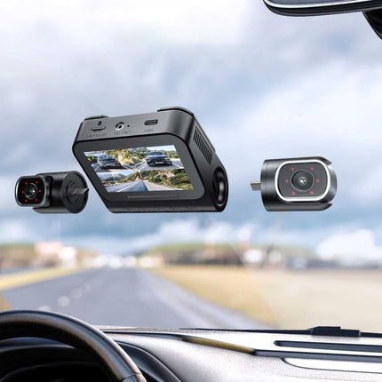 AZDome M660 4CH 128gb 2K Wifi GPS 360-graders dashcam