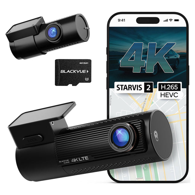 BlackVue DR970X 2CH LTE Plus II 4K Cloud Wifi GPS 64gb