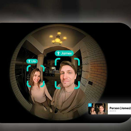 Botslab R810 5MP panorama 180 graders videodörrklocka