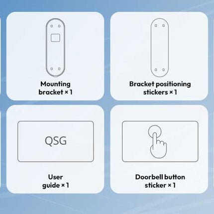 Botslab R810 5MP panorama 180 graders videodörrklocka