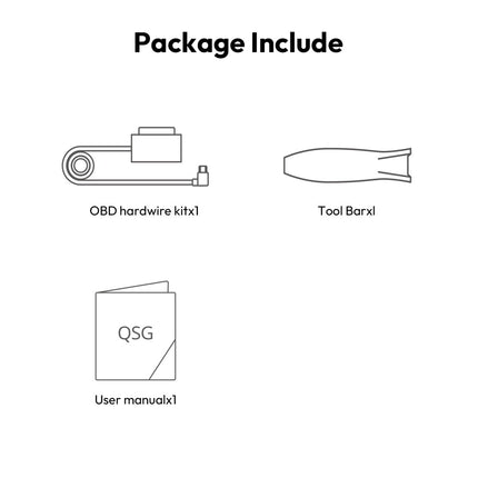 Botslab OBD hardwire kit USB-C