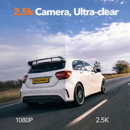 Wolfbox i03 2K Wifi dashcam