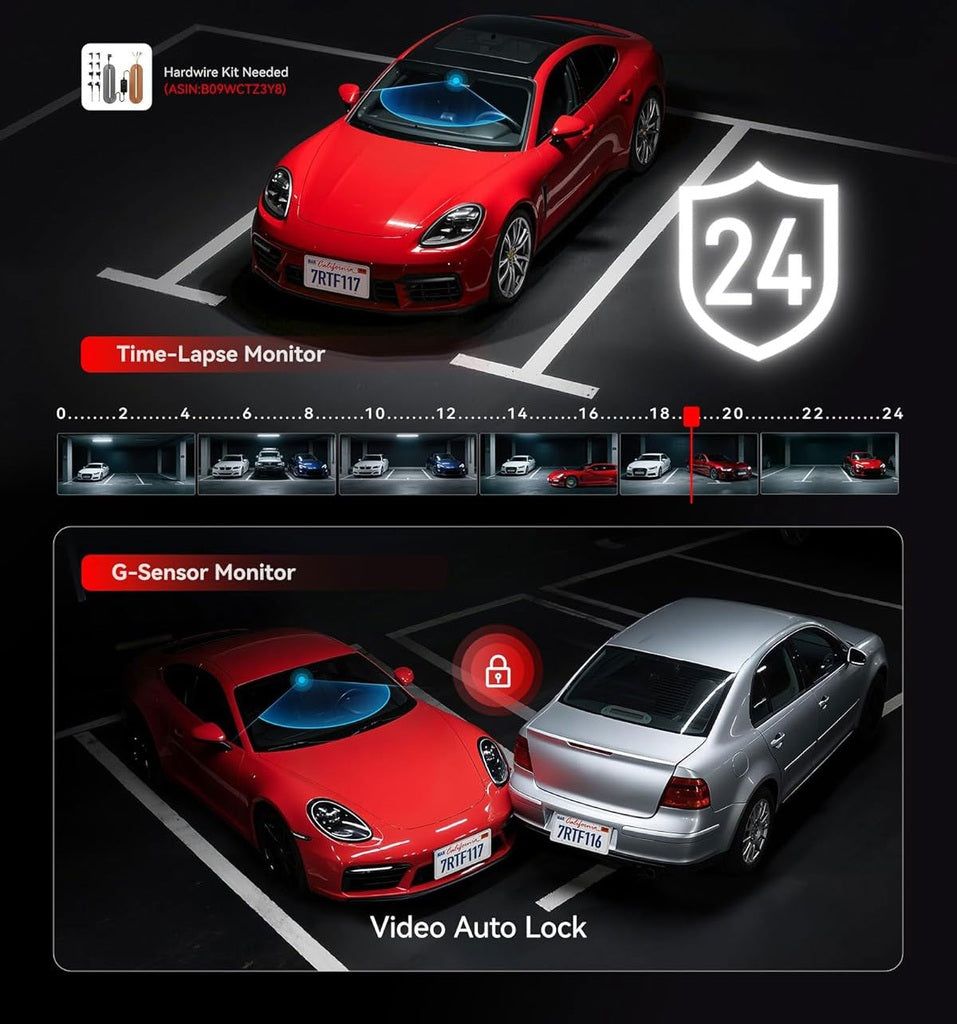 Redtiger F11 4K 1CH wifi 32 GB dashcam