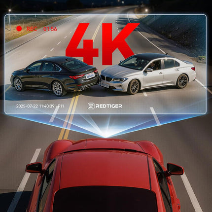 <tc>Redtiger F11 4K 1CH wifi 32 GB dashcam</tc>