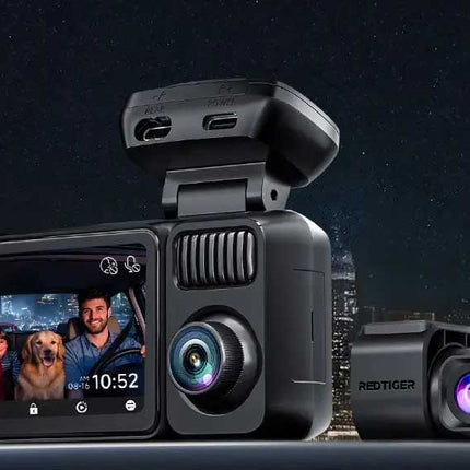 <tc>Redtiger F17 Elite 3CH 4K Wifi GPS 128gb dashcam</tc>