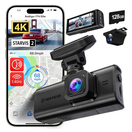 <tc>Redtiger F7N Elite 4K Touch Wifi GPS 2CH 128gb dashcam</tc>
