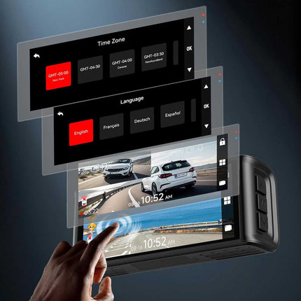 <tc>Redtiger F7NT 4K Touch Wifi GPS 2CH 64gb dashcam</tc>