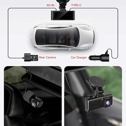 <tc>Redtiger F7NT 4K Touch Wifi GPS 2CH 64gb dashcam</tc>