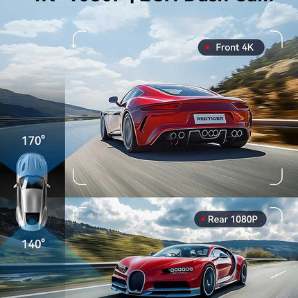 <tc>Redtiger F7NX 4K Touch Wifi GPS 2CH 128gb dashcam</tc>