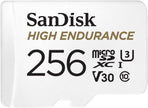 SanDisk 256 GB High Endurance U3 V30 microSD-kort