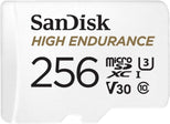 SanDisk 256 GB High Endurance U3 V30 microSD-kort
