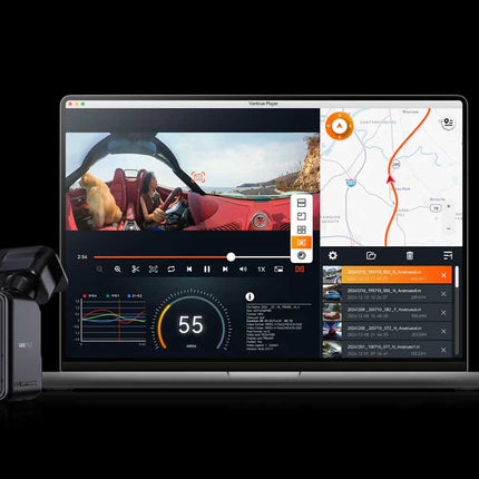 Vantrue E360 Cloud 5K 2CH Wifi GPS 360 graders dashcam