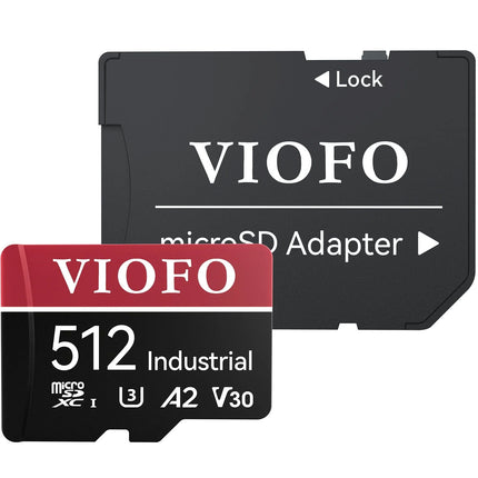<tc>Viofo 512 GB U3 V30 A2 Micro SD-kort</tc>