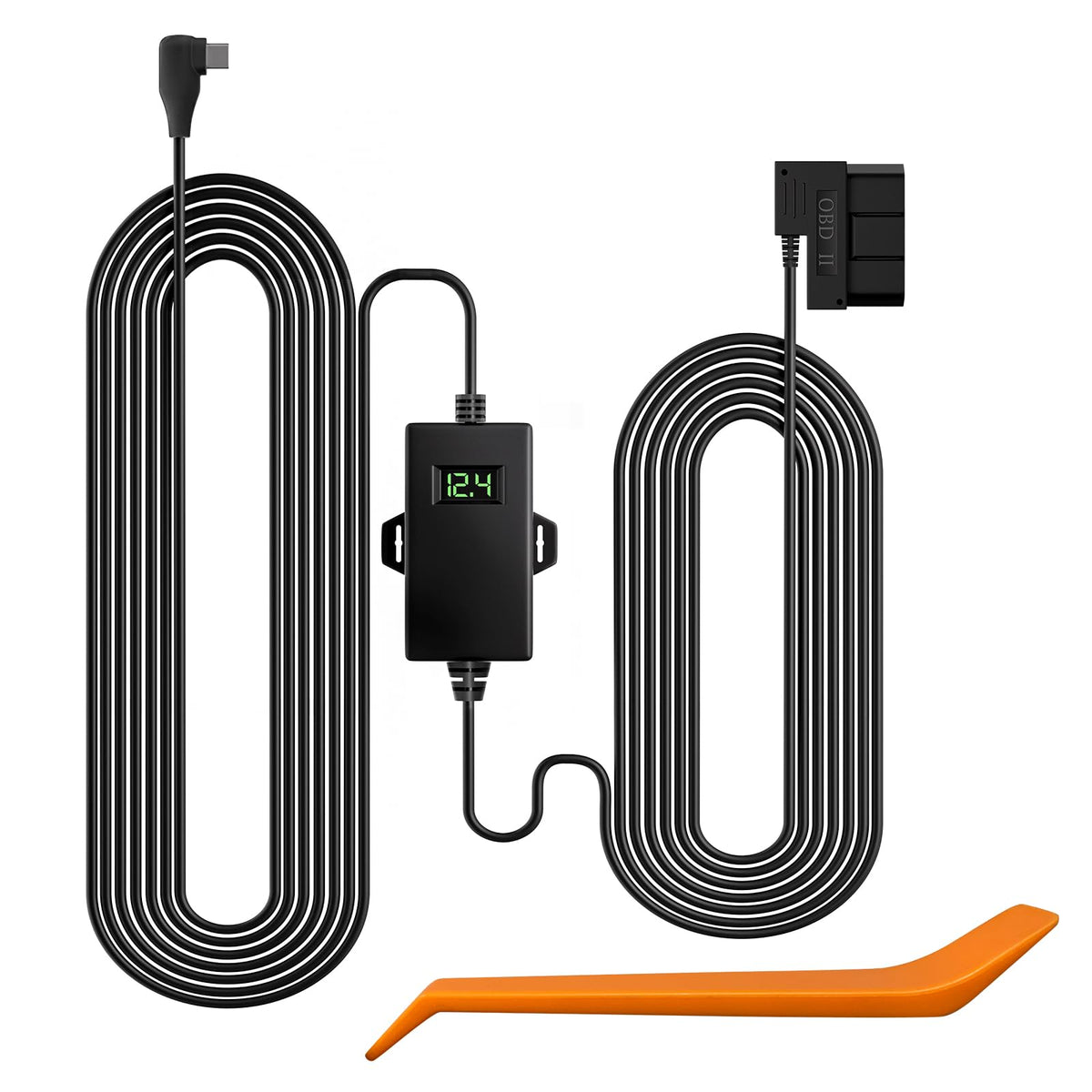 Wolfbox G900 4A OBD-hardwire kit med USB-C