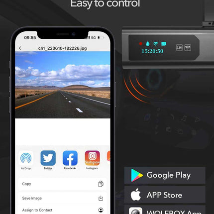 <tc>Wolfbox i03 2K Wifi dashcam</tc>