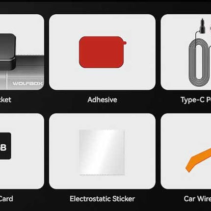 <tc>Wolfbox i05 4K Wifi GPS 2CH 32gb dashcam</tc>