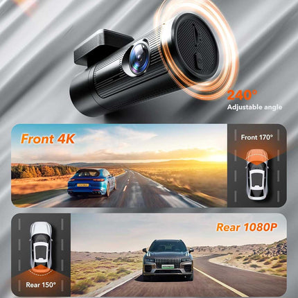 <tc>Wolfbox i05 4K Wifi GPS 2CH 32gb dashcam</tc>