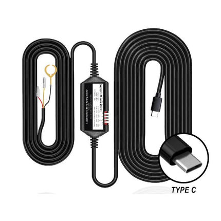 AZDome JYX05 hardwire kit USB-C 3-wire