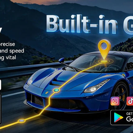 AZDome M350 4CH 2K wifi GPS 64 GB 360 grader bilkamera