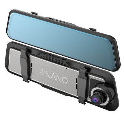 Nanocam T55 4K 2CH Full Mirror Wifi GPS 32gb innerbackspegel dashcam