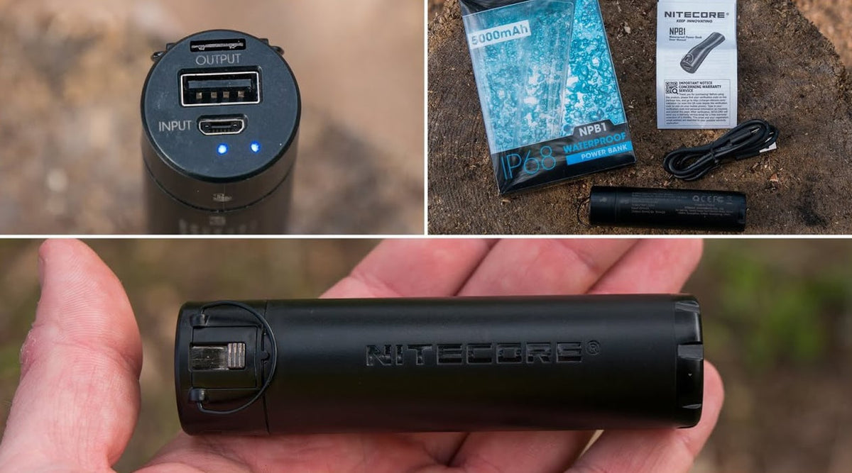 Nitecore NPB1 5000mAh vattentät powerbank