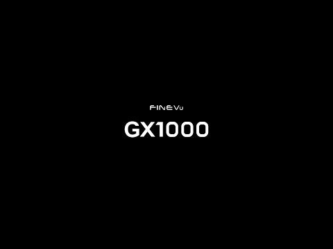 FineVu GX1000 2CH 2K Wifi GPS 32gb dashcam
