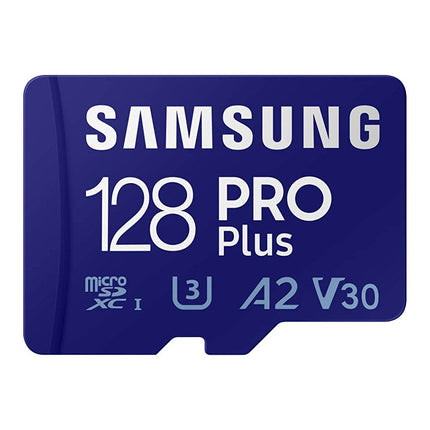Samsung Pro Plus 128gb U3 V30 A2 Micro SDXC-kort