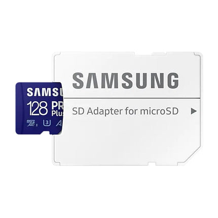 Samsung Pro Plus 128gb U3 V30 A2 Micro SDXC-kort