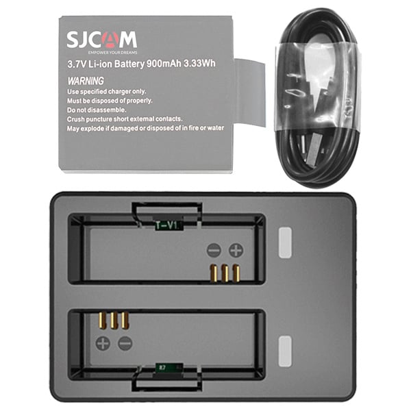 SJCAM SJ4000/SJ5000 dubbel batteriladdare
