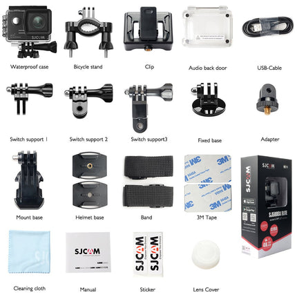 SJCAM SJ5000X Elite 4K Wifi actionkamera och dashcam