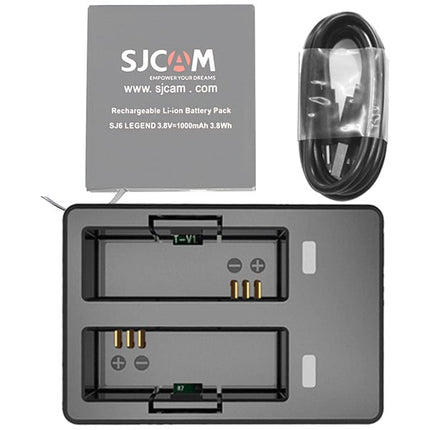 SJCAM SJ6 dubbel batteriladdare