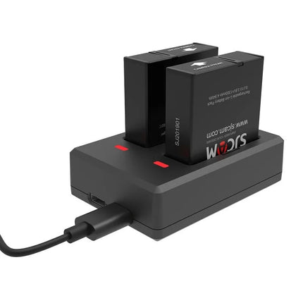 SJCAM SJ6 dubbel batteriladdare