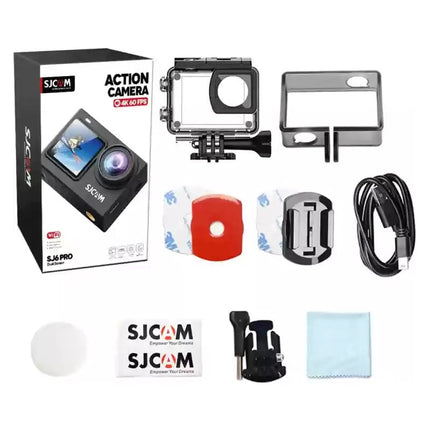 SJCAM SJ6 Pro 4K Wifi Dual screen actionkamera och dashcam