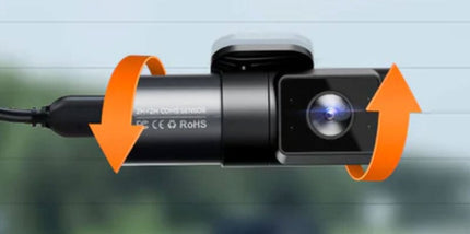 Vantrue N5 2K QuadHD 4CH Wifi GPS 360-graders dashcam